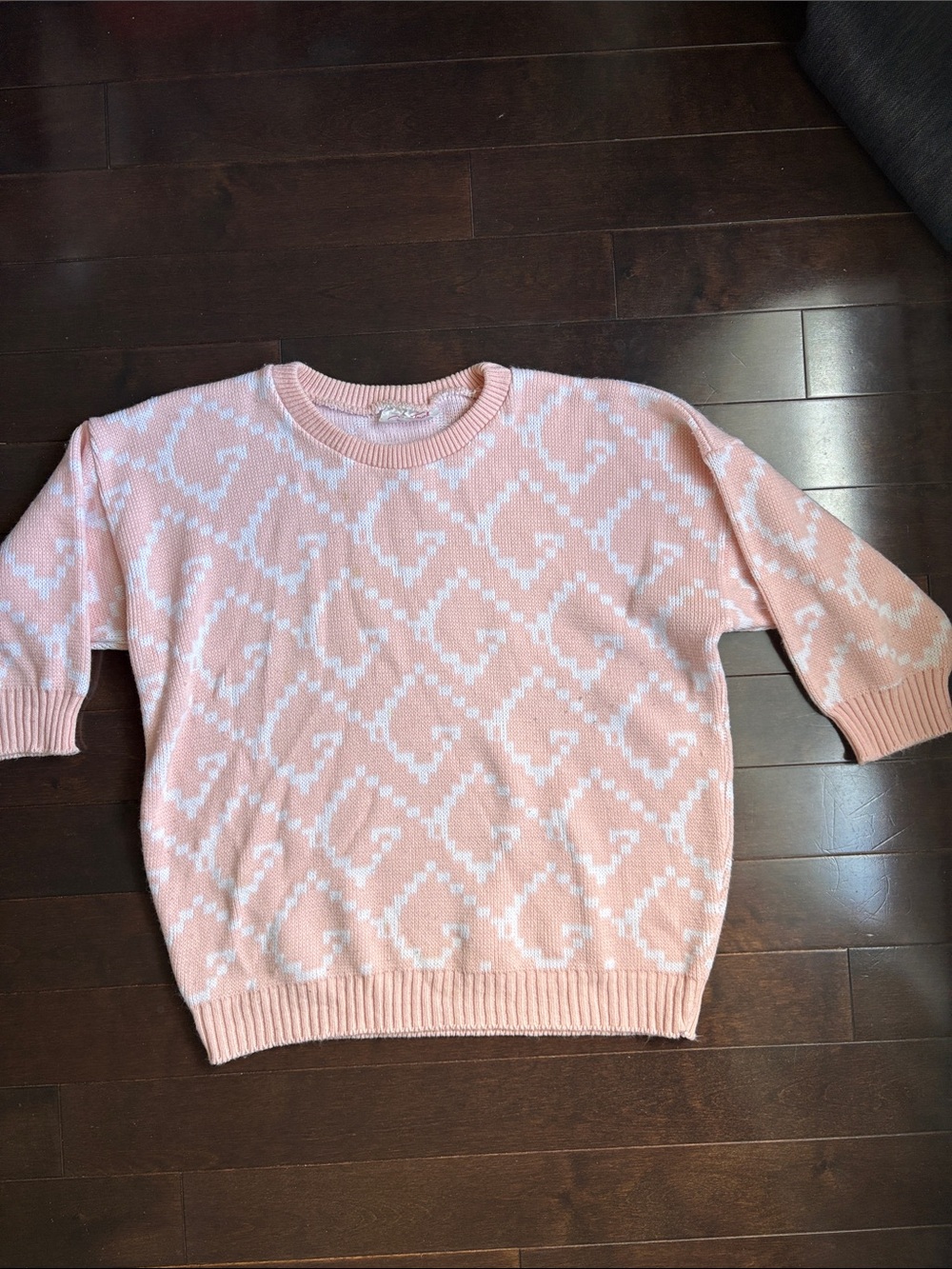 Pink Knit Sweater